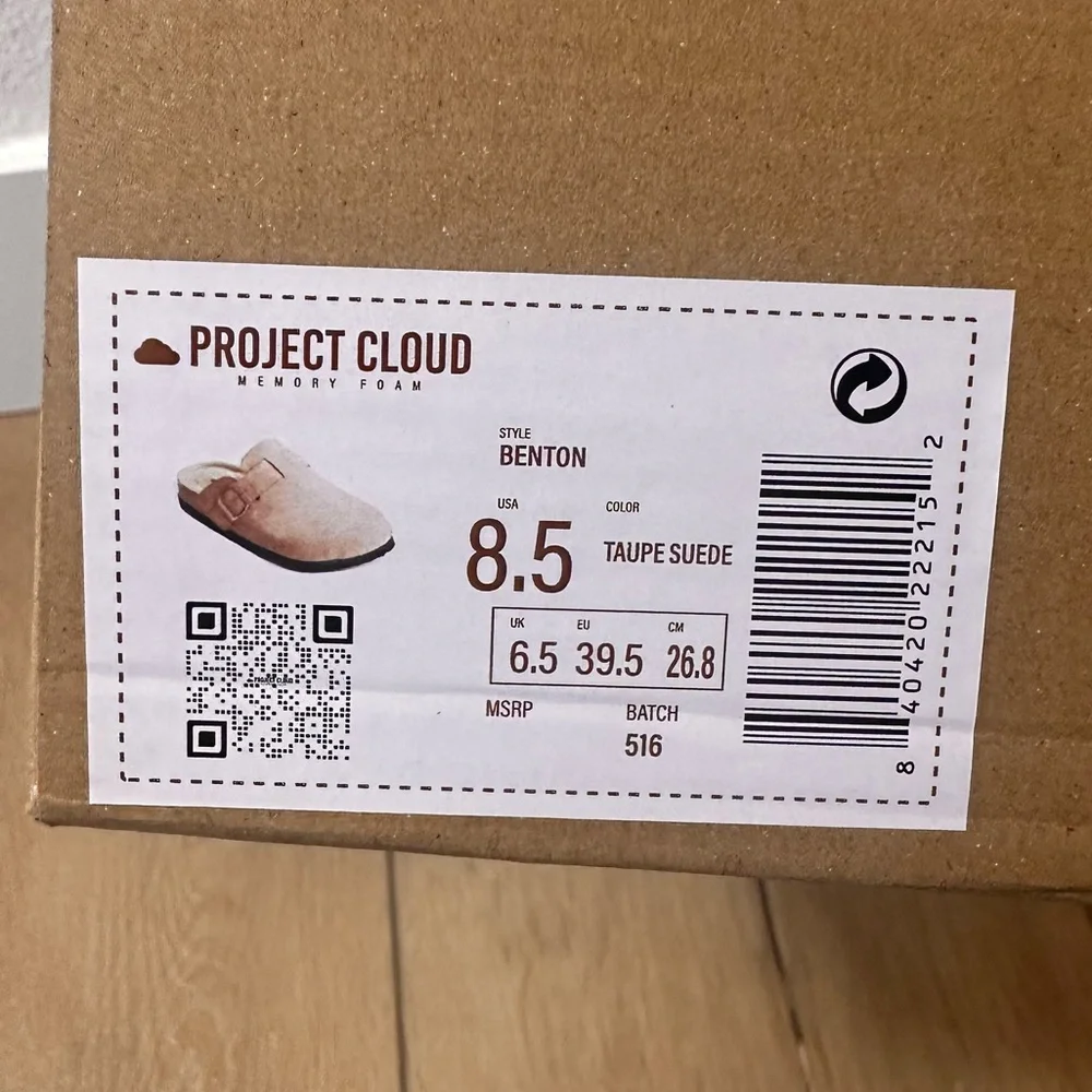 Women’s Project Cloud Suede Clogs in Tan - Picture 7 of 11